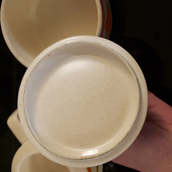 Temper-ware sugar and creamer bowls - Picture 4 of 5